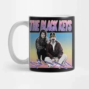 The Black Keys / Retro Style Aesthetic Meme Parody Design Mug